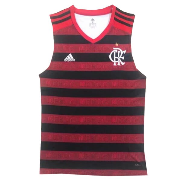 Camiseta Flamengo Primera equipación Sin Mangas 2019-2020 Rojo